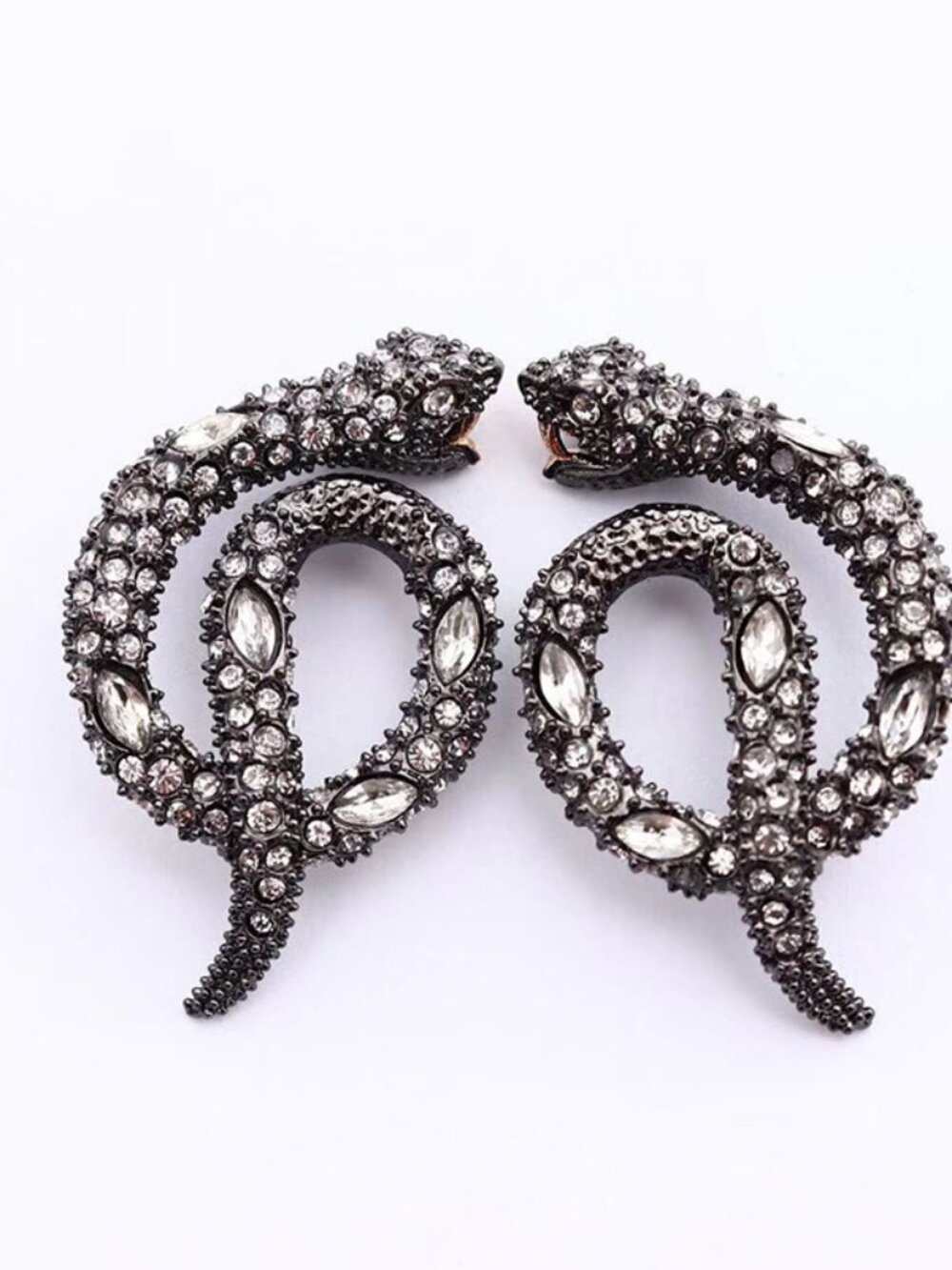 Alexis Bittar Snake Collection Stud Earrings